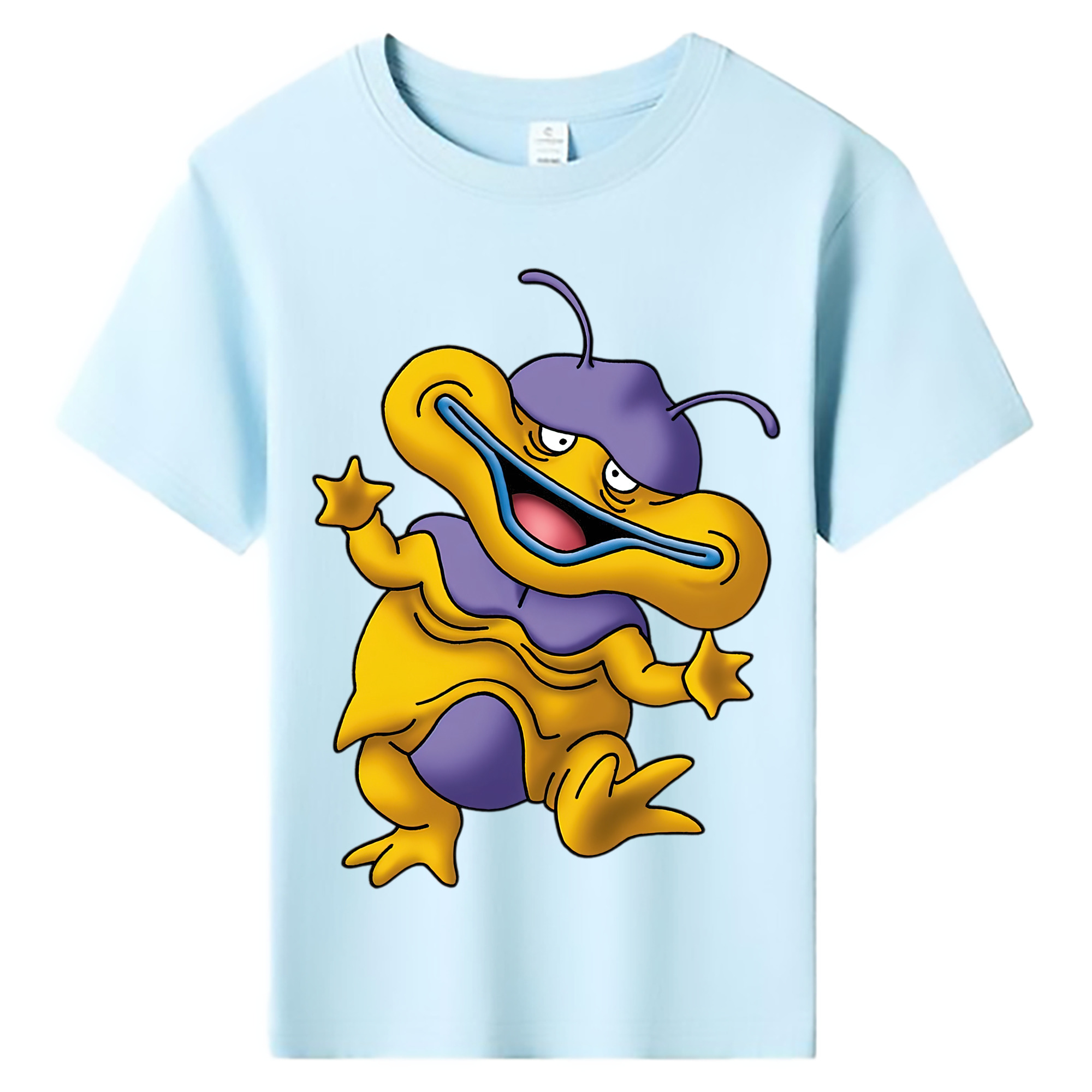 （画像用） ドラゴンクエスト Doragon Kuesuto Dragon Quest 綿100％キッズTシャツ（フロントプリント）